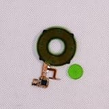 Clear Green clickwheel with Center Button for iPod Video 5th 5.5th 30GB 60GB 80GB Click Wheel