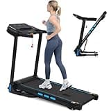 Treadmills for Home, 3.5HP Hydraulic System Auto Foldable Treadmill with Incline,10MPH 350Lbs Weight Capacity Electric Treadmills with Heart Rate Sensors,Type C & USB Charge,Bluetooth Speaker