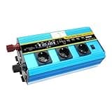 Pure Sine Wave Inverter 4000W 6000W 8000W 60Hz DC12V 24V to AC110V 220V Voltage Converter(4000w 60hz,12V 230V EU)
