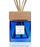 Acqua dell'Elba Notte d'Este Aroma Diffuser - 500ml, Glass & Wood, Transparent Blue, Home, Office, Vehicle Use