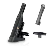 Shark WANDVAC Cordless Hand Vac, Lightweight, Versatile and Portable at 1.4 lbs., Powerful Suction for Pet Hair, Charging Dock, One-Touch Empty for Car & Home, Duster Crevice Tool, Black, WV201BK