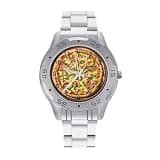 FekiLoot Watches for Men Big Face Stainless Steel Wristwatch Casual Watch