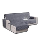 VANSOFY Upgraded Sectional Couch Covers 100% Waterproof L Shaped Sofa Slipcover Reversible Chaise Lounge Cover for Sectional Sofa Cover for Pets Cat Dog(Small,Dark Gray)