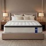 DINBooonLUX Queen Size Mattress,12 Inch Hybrid Queen Mattress in a Box with Memory Foam and Zoned Support Spring,Motion Isolation,Medium Firm,CertiPUR-US.