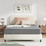 2 6 Inch Twin Mattress, Medium Firmness Twin Mattress for Kids, Inner Spring Hybrid Mattresses in a Box, Motion Isolation & Pressure Relief, CertiPUR-US Certified