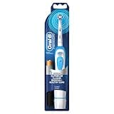 Oral-B Pro 100 Precision Clean, Battery Powered Electric Toothbrush, Blue and White