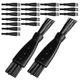 SEWACC 100pcs Dual-head Cleaning Brush Set for Electric Shavers with Compact and Portable Plastic Design, Small Crevice Brush Kit for Travel and Daily Use
