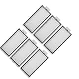 Vaccum Parts,Compatible For Roborock Q8 Max/Q8 Max+/Q8 Max Plus/Q5 Pro/Q5 Pro+/Q5 Pro Plus Main Side Brush HEPA Filter Mop Cloths Dust Bag(6pcs)