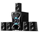 Bobtot 5.1 Home Theater Sound System Wireless Rear Satellite Speakers, 1000W Peak Punchy Bass 8 inch Subwoofer Surround Sound Systems with ARC Optical Bluetooth AUX Input for TV