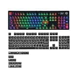 EPOMAKER TH108 V2 PRO Full Size Mechanical Keyboard with Screen&Knob x vvyruus Retromania Keycaps Set - 130 Keys