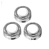 3pcs Shaver Head SH71/51 Replacement Heads For Series 7000/Series 5000 Replaces RQ12/70/RQ12/60/SH60/70/SH70/70