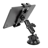 FPN Pilots Tablet Holder with Strong Suction Cup, 360° Adjustable Heavy-Duty Tablet Mount for Aircraft/Truck/Car, Fits iPad mini/Air/Pro 12.9/11, Galaxy tab, iPhone 5-13" Device