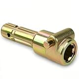 PTO Extender for Tractor, 1-3/8" 6 Spline Male to Female Adapter, 70HP Quick Connect, Compatible with Tractor, Snow Blower, Finish Mower