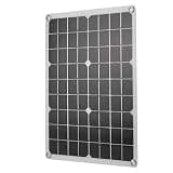 Generic 50W High Efficiency Monocrystalline Solar Panel USB Charger for Car RV Yacht Outdoor Use Compact and