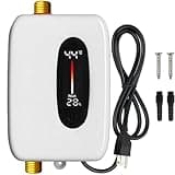 ECOAPTUNIT Tankless Water Heater Electric 110V, 3000W