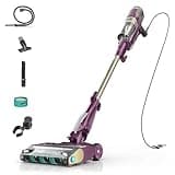 Shark PowerDetect | Corded Stick Vacuum Cleaner for Carpet & Hard Floors | Lightweight Hand Vacuum for Pet Hair with DuoClean | Self-Cleaning Brushroll | HEPA | 3 Attachments | Purple | HZ4001AMZ