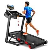 Folding Treadmill, 15-Level Auto Incline, 3.8HP, 330 lbs