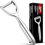 Yoofei Y-Shaped Vegetable Peeler - Ultra-Sharp Dual-Sided Blade, 304 Stainless Steel, Ergonomic Handle Reduces Fatigue, Dishwasher Safe, for Potatoes Carrots Cucumbers Fruits