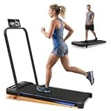 3 in 1 Under Desk Treadmill with Incline, Foldable Walking Pad with Handle Bar for Walking and Jogging, Home Use