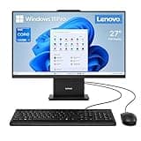 Lenovo IdeaCentre 27" FHD All-in-One Business Desktop, Intel Core i7-13620H (10 Cores, Up to 4.9GHz), 16GB DDR5 RAM, 1TB PCIe SSD, Wi-Fi 6, USB-C, HDMI, KB & Mouse Included, AI-Ready, Windows 11 Pro