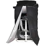 Treadmill Cover Folding Dustproof and Waterproof Oxford Cloth Sunscreen(Black,110X95X160cm)