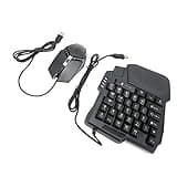 SENECESLI 4 in 1 Mobile Game Combo Pack, Gaming Keyboard Mouse Converter for, Bluetooth 5.2 Low Latency Phone Controller with Adjustable Stand, FPS Gamepad for