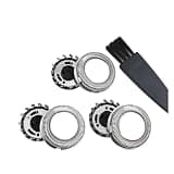 3pcs Shaver Blade Razor Replacement Head,Compatible For Philips SH30/52 Series 1000 2000 3000 HQ64 PT720 PT724 S5010 PT722