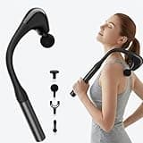 COMFORLAY 2-in-1 Muscle Massage Gun Detachable Elbow, Deep Tissue Body Massager for Athletes for Pain Relief,Handheld Massage Hammer with 4 Massage Heads for Body Builder