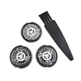 3pcs Compatible For Philips HQ56 HQ55 HQ4 HQ3 Reflex Plus 6863XL CloseCut Shaver Heads/Razor Blade