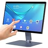 OuuOee 15.6" All-in-One Desktop Computers, Android 12 Industrial Computer RK3399 4GB RAM/64GB ROM, HDMI 2.0 WiFi Bluetooth 4.2 for Office/Automation/Kiosk/Bar/Warehouse (RK3399-Rotate-0464)