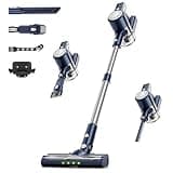 Clinkal Cordless Vacuum Cleaner for Home, 6-in-1 Stick Vacuum with Powerful Suction, Anti-Tangle Pet Hair Brush, Self-Standing, Green LED Headlight Vacuum for Carpet & Hardwood Floors 13