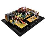 Yunseity 350W Subwoofer Amplifier Board Class D Power Amp Module with AV XLR Input Low THD for Home Theater System (US Plug 110V)