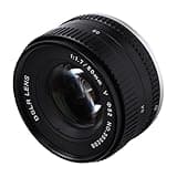 Generic Compact 50mm F1.7 Full Frame Prime Lens Fit for K1 Lightweight Camera Lens for Dreamy Imaging