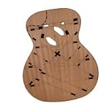 Acoustic Guitar Wooden Mold Soundhole Location Diagram Guitar Tool Kit(41)