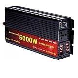 SCTHYWUPT Car Inverter 12V 24V 220V 5000W 4000W 3000W 2000W Voltage Transformer Pure Sine Wave +2 LED Display Инвертор 12v Power(4000W,12V-220-240V)