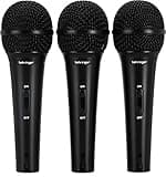 Behringer ULTRAVOICE XM1800S 3 Dynamic Cardioid Vocal and Instrument Microphones (Set of 3)