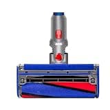 Motorized Soft Roller Floor Brush Head, Compatible with Dyson, Replacement Fits V7 V8 V10 V11 V15(Blue)
