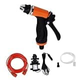 12V Portable Pressure Washer Pump 100W Car Cleaning Kit with G1/2 Thread for Home Garden Patio