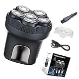 6 in 1 Cordless Hair Clippers Shaver 6 Floating Hair Trimmer Wet Dry Beard Trimmer for Men Rechargeable Cordless Shaver