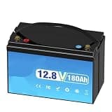 LINFEWXZNBG 12V 180Ah LiFePO4 Lithium Iron Phosphate Battery Cycles for RV Campers Cart Solar Wind