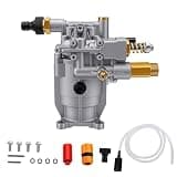 OPPWONG Power Washer Pump for Gas Washer 2500 PSI 2.4 GPM Replacement with Double Seal System and Adjustable Unloader for Pressure Adjustment