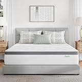 QMDJECKERO 2 Twin Mattress for Kids, 10 Inch Twin Mattress Hybrid with Individually Pocket Innerspring, Pressure Relief & Motion Isolation, Medium Firm Feel