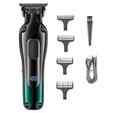 DAXXIN Hair Clippers, Cordless Hair Trimmer for Men Professional Electric Beard Clipper Rechargeable Hair Cutter Machine