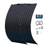 1000 Watt Flexible Solar Panel Kit, 2 Pack 500W Monocrystalline Solar Panels Photovoltaic Modules with Charge Controller, Home Off Grid Power Supply for RV Boat Tent Camping