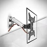 UWYTGF Single Monitor Wall Mount for 30 to 40 Inch Computer Screens,Gas Spring Arm Wall Mount,Wall Stand with Extended Arm Up to 34.8Cm/13.74 Inch