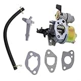 Shophubio Carburetor for MS61043S MS61043 3000PSI Pressure Washer Parts with Gasket Gas Line Compatible Replacement Kit