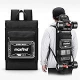 maxfind Professional Skateboard Backpack Waterproof Durable Multi-Functional Sports Bag for Electric Skateboard & Longboard, Commuting Travel Backpack with Adjustable Straps