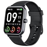 Smart Watch for Women Men, 1.85" Fitness Tracker for Android/iPhone, 2-Band