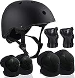 Adjustable Helmet for Youth Kids Toddler Boys Girls,Protective Gear with Elbow Knee Wrist Pads for Multi-Sports Skateboarding Bike Riding Hiking Scooter Inline skatings