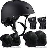 Adjustable Helmet for Youth Kids Toddler Boys Girls,Protective Gear with Elbow Knee Wrist Pads for Multi-Sports Skateboarding Bike Riding Hiking Scooter Inline skatings